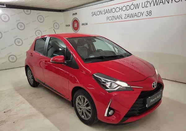 toyota pelplin Toyota Yaris cena 54900 przebieg: 44500, rok produkcji 2017 z Pelplin